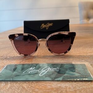 Maui Jim Tortoise Sunglasses with Gold